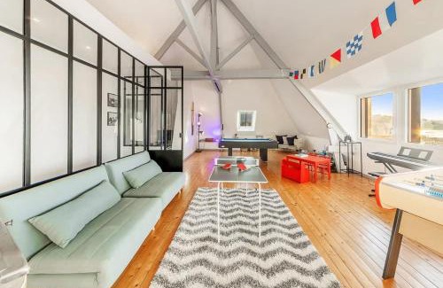 La Cite Apartment | Albatros, grand duplex, 4 chambres, vue mer