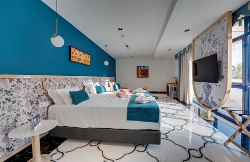 Oura Hotel | Albufeira Beach Apartment with Sky Bar Water Slide and Family Perks