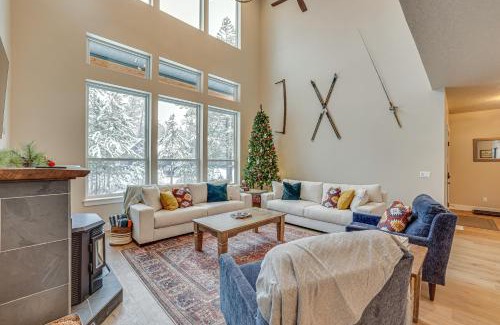 Tamarack Resort House | All-Season Cabin Hot Tub and Sauna in Donnelly