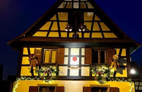 Hangenbieten House | Alsace Gîte 3 étoiles "Coeur de Cigogne" - 15mn Strasbourg Obernai - Clim Wifi Parking gratuit