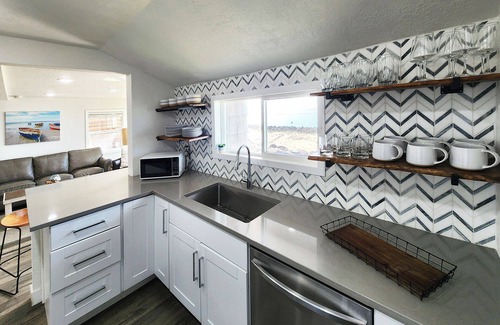 Waldport House | Alsea Bay Cottage! Views! Hot Tub! Dog Friendly!