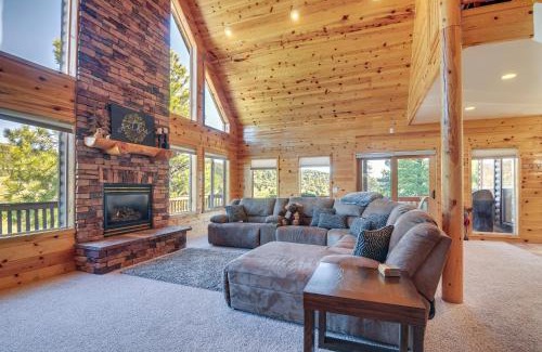 Long Valley Junction House | Alton Cabin with Wraparound Deck, Forest Views