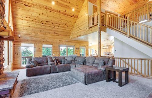 Long Valley Junction House | Alton Cabin with Wraparound Deck, Forest Views