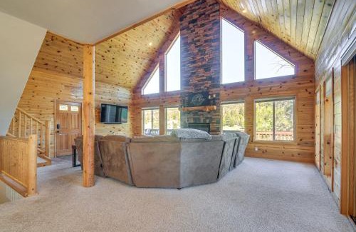 Long Valley Junction House | Alton Cabin with Wraparound Deck, Forest Views