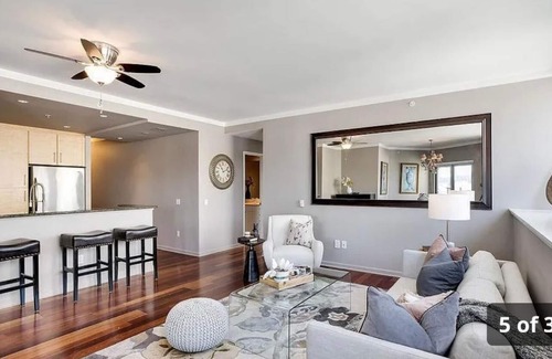 South Beach Condo | Amazing city & bay views! 2 bed, 2 bath, best location, parking, pool, gym, spa!