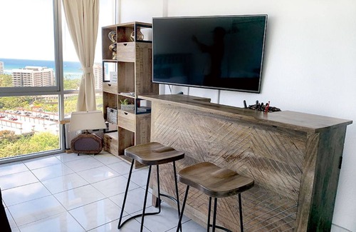 Waikiki Condo | Amazing Ocean view studio Inn on the park 21st floor(1month~)