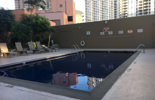 Waikiki Condo | Amazing Ocean view studio Inn on the park 21st floor(1month~)