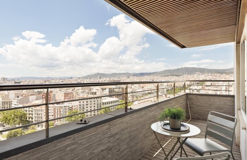 Eixample Apartment | Amazing skyline with amazing views