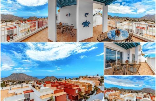 Chayofa Apartment | Amazing view in Blue one bedroom apartment with WiFi and pool