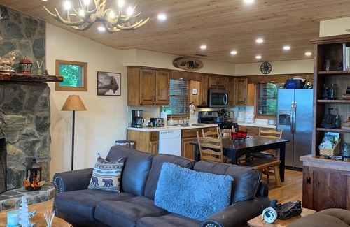 Murphy Cabin | Amazing view,sleeps 7 hot tub,Wi-Fi, game room,fire pit total privacy on 4 acres