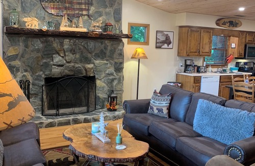 Murphy Cabin | Amazing view,sleeps 7 hot tub,Wi-Fi, game room,fire pit total privacy on 4 acres