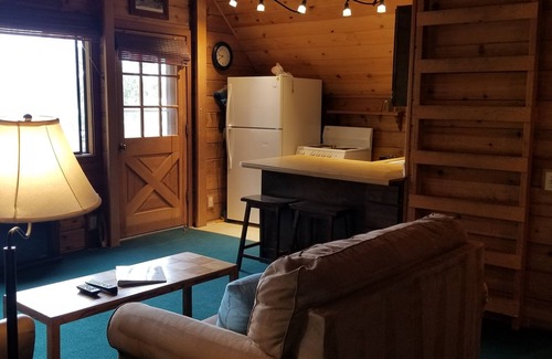 Manson Cabin | Amazing views of Lake Chelan! Unique "Treehouse" cabin with 2 bedrooms & 1 bath