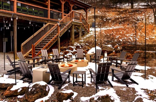 Lancaster Cabin | Amber Hills Lodge: Sauna,Golf Sim,Hot Tub,Theatre