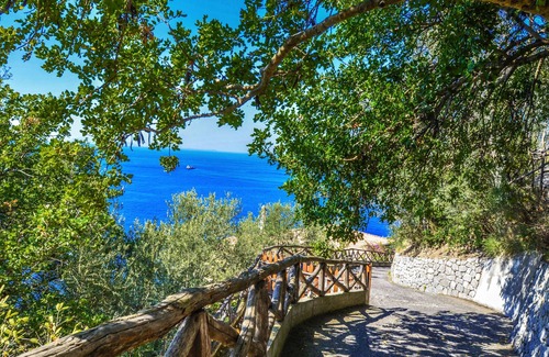 Massa Lubrense Villa | AMORE RENTALS - Villa Terri with Sea View, Private Pool, Direct Sea Access and Parking