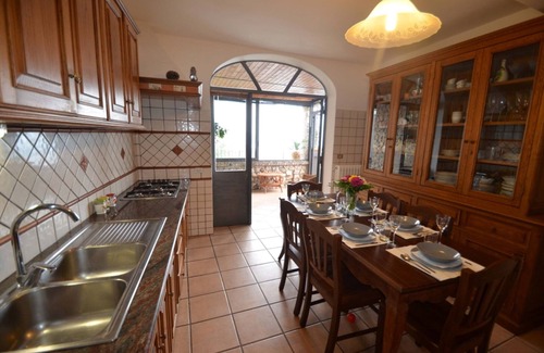 Vico Equense Ski Chalet | AMORE RENTALS - Villa Vanessa with Private Pool and Sea View