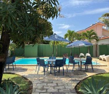 Pontal de Serrambi House | Ampla casa de 3 quartos com piscina em Serrambi PE a 50mts do mar