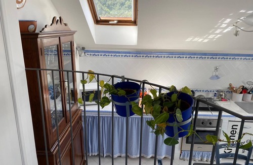 Castellammare di Stabia Apartment | An attic suspended between sky and sea