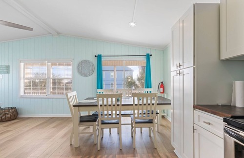 Cherry Grove Beach House | An Ocean View 7BR Home, Second Row, Steps to Beach, Sleeps 16