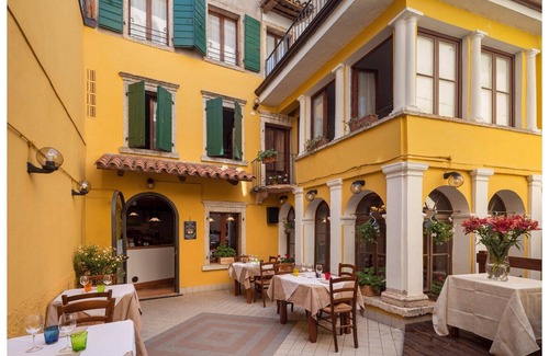 Caprino Veronese Hotel | an old Locanda That is an Italian Landmark . About 200 Years old "suite 2"