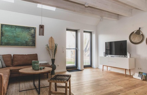 Rysum Apartment | "Anni" a beautiful cozy maisonette apartment with terrace in the