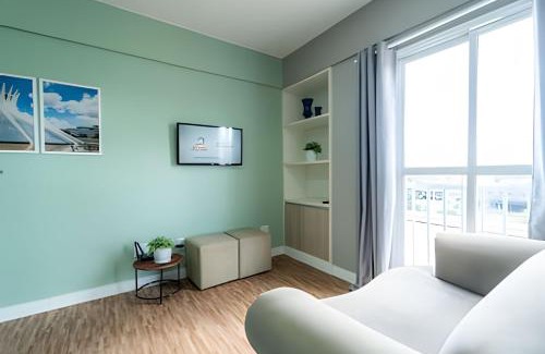 Aguas Claras Apartment | Ap 1 Qto Suíte , Garagem, Cozinha Completa, Jr Catito