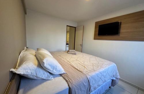 Brisamar Apartment | Apart amplo, equipado e cama king