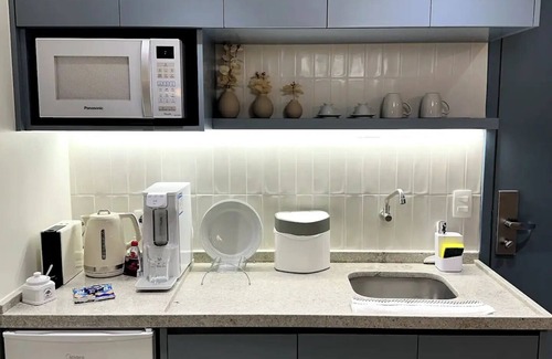 Sao Paulo Apartment | Apart Hotel Ibirapuera/UNIFESP/Subway