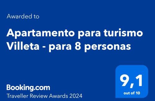 Villeta Apartment | Apartamento para turismo Villeta - para 7 personas