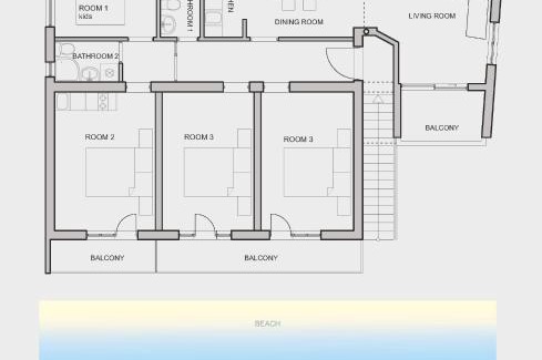 Podgora Apartment | Apartman Lampić with beautiful sea view