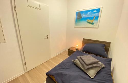 Goch Apartment | Apartment - 3 Einzelbetten - Stellplatz - Netflix