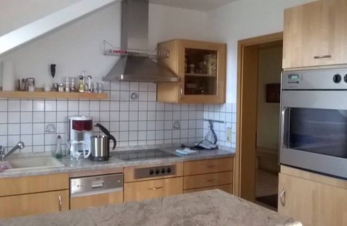 Bad Waldsee Apartment | Apartment 'Beim Ried' with Balcony and Wi-Fi