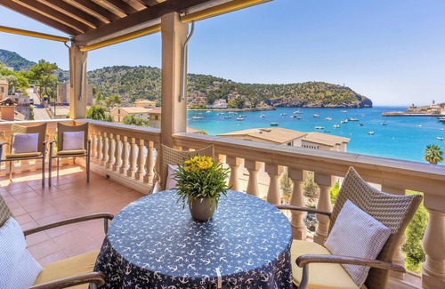Puerto de Soller Apartment | Apartment 'Bellavista Port De Soller' with Sea View, Private Terrace and Wi-Fi
