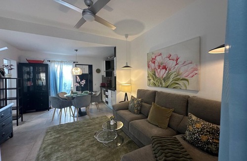 Sonnenland Apartment | Apartment 'Bungalow Aloe Dunas' with Garden, Shared Pool & Fast Wi-Fi