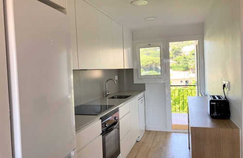 Sant Feliu de Guixols Apartment | Apartment 'Apartament Creu De Sant Pol' with Sea View and Wi-Fi