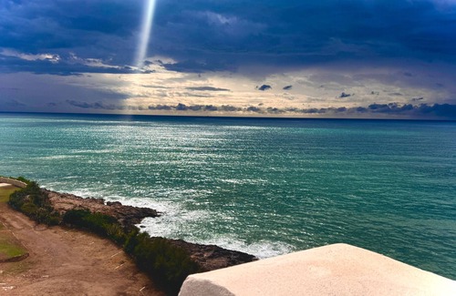 Vilanova I la Geltru Apartment | Apartment 'Sea Breeze' with Terrace, Shared Garden & Wi-Fi