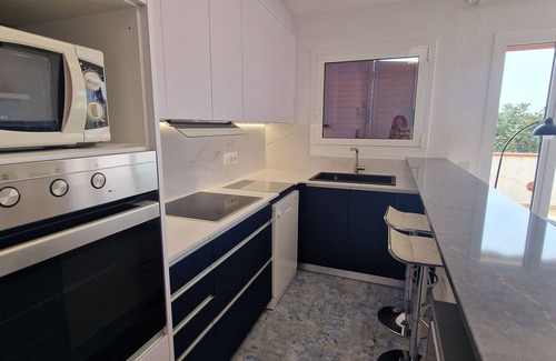 Castell-Platja d'Aro Apartment | Apartment 'Fantástico S´agaró' with Shared Pool, Private Terrace and Shared Garden