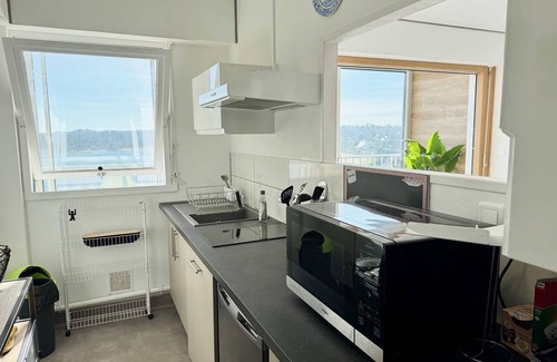 Tregastel Apartment | Apartment for 2, 50m from Beaches, WIFI and Parking