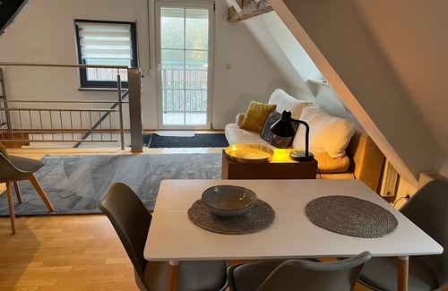 Absberg Apartment | Apartment 'Galeriewohnung Mit Seeblick' with Lake View, Balcony and Wi-Fi