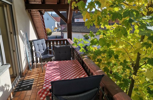 Fischbach bei Dahn Apartment | Apartment 'Hohenburg' with Mountain View, Shared Garden and Wi-Fi