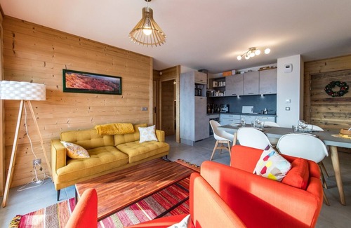 La Toussuire Apartment | Apartment in a new residence on the slopes - up to 6 guests