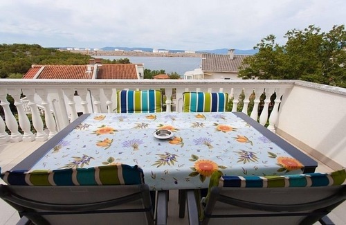 Municipality of Omisalj Apartment | Apartment in Omišalj with Seaview, Terrace, Air condition, WIFI (3623-2)
