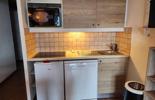 Puy-Saint-Vincent Apartment | Apartment 'Le Parc Aux Étoiles 1800' with Mountain View, Balcony and Wi-Fi