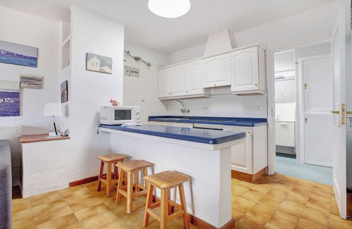 Playa Blanca Apartment | Apartment Puerto Chico R with Sea View, Pool, Terrace & Wi-Fi