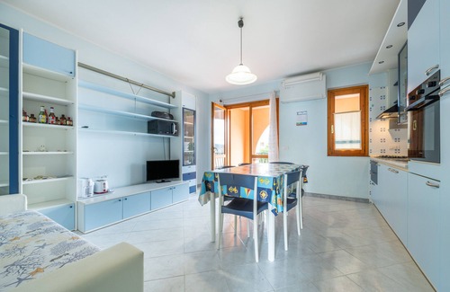 Villasimius Apartment | Apartment "Residenza del Sole 1" with Shared Pool & A/C