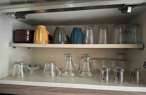 Esenyurt House | Apartment room and salon within a block with a pool and gym