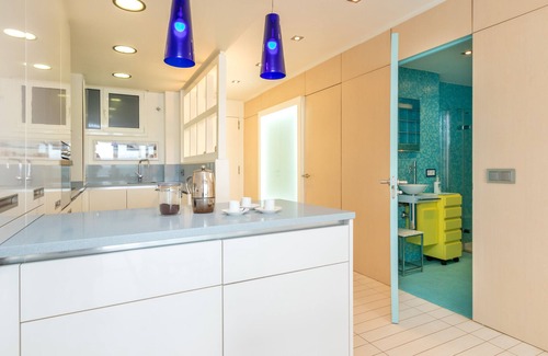 Platja d'Aro Apartment | Apartment 'Super Beach 2' with Sea View, Balcony and Wi-Fi