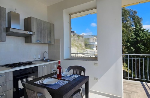 Ricadi Apartment | Apartment surrounded by Nature with a view of the Coast of the Gods