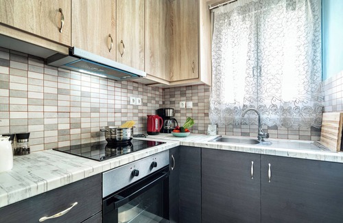 Chortata Apartment | Apartment 'Ventus Kalipso' with Sea View, Wi-Fi and Air Conditioning