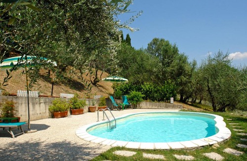 Gambassi Terme Apartment | Apartment Veranda by Interhome