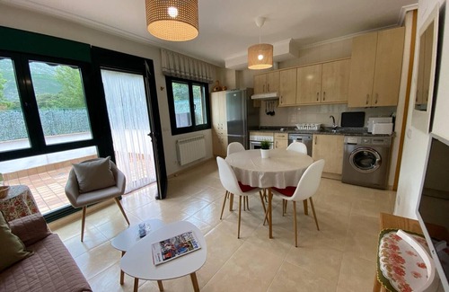 Posada de Llanes Apartment | Apartment with large terrace and swimming pools in Llanes, 3km from the beaches.